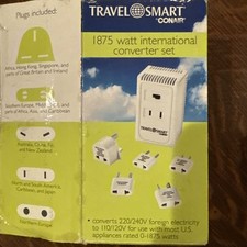 Travel Smart Con air 1875 Watt International Converter Set