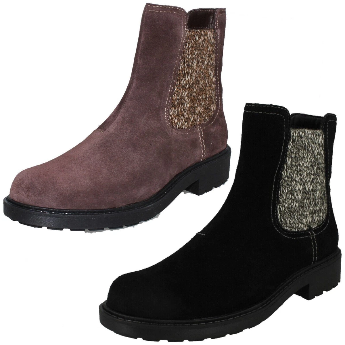 Stivaletti Clarks Linvale Sea 261442744 Nero
