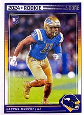 2024 Panini Score #376 - Gabriel Murphy Rookie Card - Minnesota Vikings