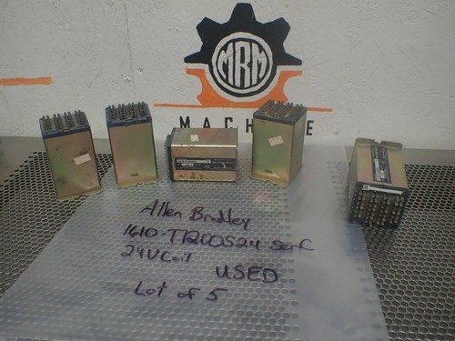 Allen Bradley 1610-T1200S24 Ser C Dry Reed Switch 24VDC Coil Used (Lot of 5)