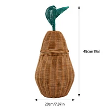 Storage Basket  Hand Woven Storage Basket Storage Basket for Bathroom Bedroom