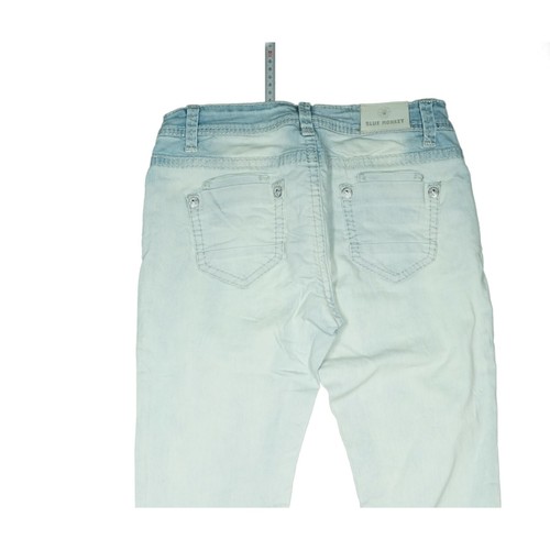 Blue Monkey Damen Hose straight Leg Jeans stretch mid Rise W28 L32 Hellblau TOP - Bild 4 von 7