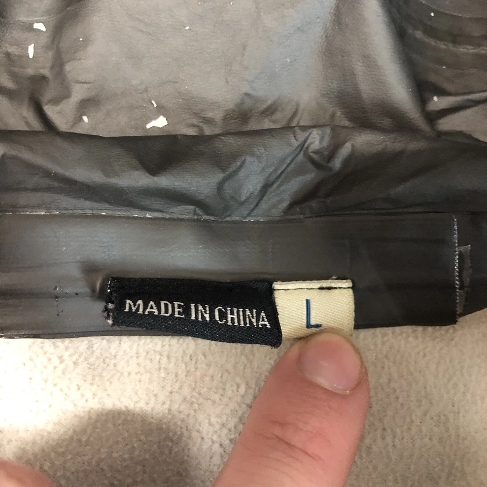 Chaqueta Softshell Acolchada Prototipo Muestra WL Gore and Associates Talla Grande USADA Foto 4 de 4