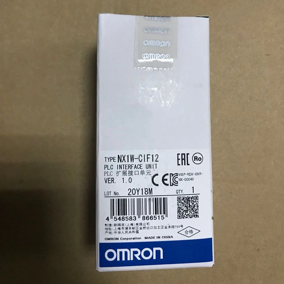 One Omron NX1W-CIF12 NX1WCIF12 Interface Unit New In Box Expedited Shipping - Image 2 of 2