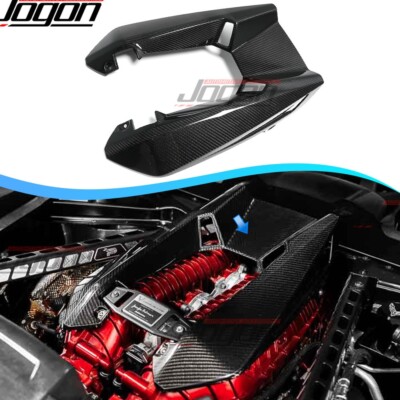Real Carbon Engine Bay Covers For Chevy Corvette C8 Z06 LT6 Coupe 2023 ...