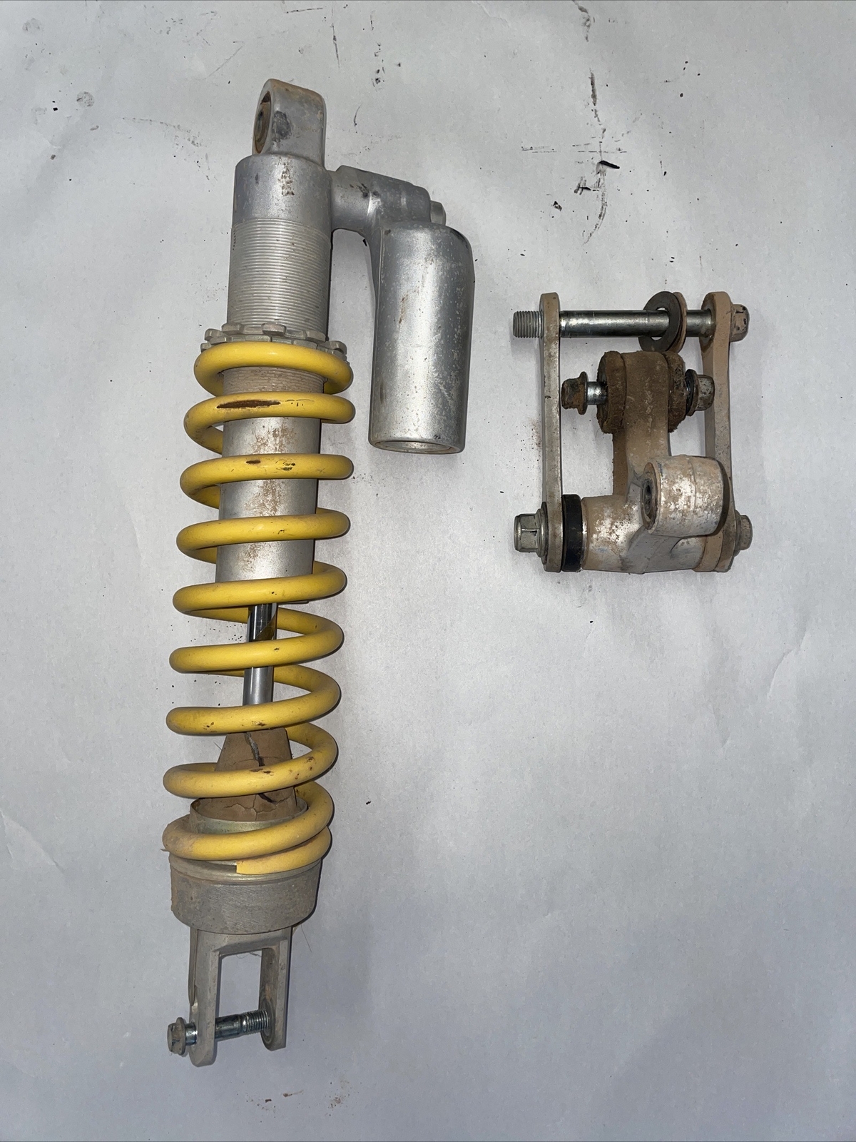 2001 Suzuki DR650 DR650SE Rear Shock Suspension Linkage eBay