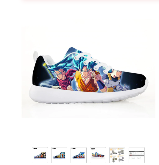 dragon ball z sneakers