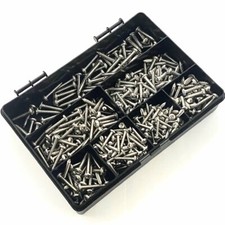 800 ASSORTED STAINLESS 6g 8g 10g 12g POZI PAN HEAD SELF TAPPING TAPPER SCREW KIT
