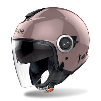Helm Jet AIROH Helyos Pink Metallisierte