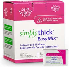 Easymix | 200 Count of 6G Individual Packets | Gel Thickener for Those with Dysp