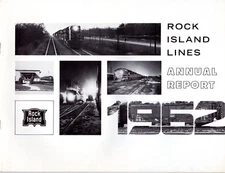 ROCK ISLAND LINES - 1962 ANNUAL REPORT