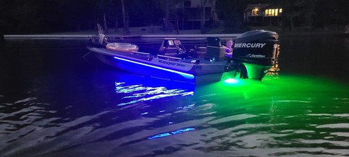 GREEN BP LED 1" RUBBER PLUG LIGHT 1000 LUMEN UNDERWATER BOAT PLUG LED LIGHT - 第 15/17 張圖片