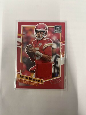 2023 Panini Donruss Football Patrick Mahomes II Donruss Threads DTH-PMII