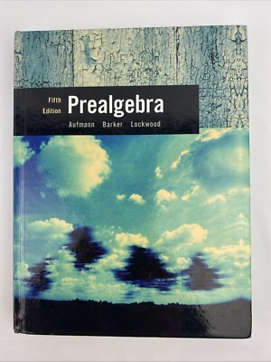 Prealgebra Fifth Edition Textbook with Math Study Skills Workbook Homeschool