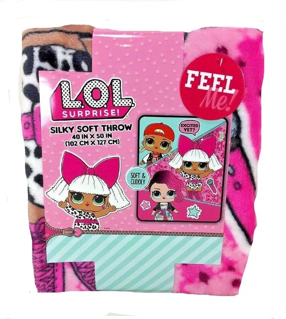 LOL Throw Blanket 40"x50" Super Soft Plush for sale online