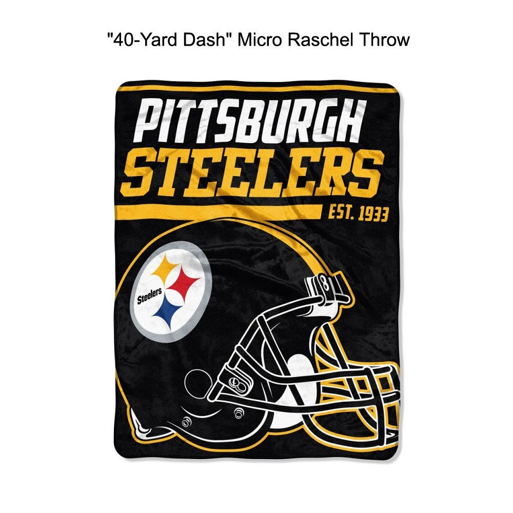 Pick Your Team Dash Micro Raschel Throw Blanket