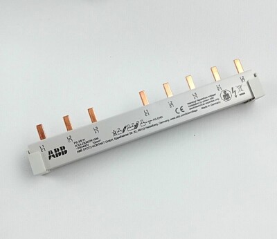 ABB FI-Phasenschiene 3 phasig | FI 4p + 5x LSA 1p | FI 4p + 8xLSA 1p | Verteiler