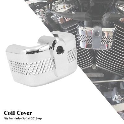 ABS Chrom Spule Abdeckung Für Harley Softail Breakout Street Fat Bob 2018-2024