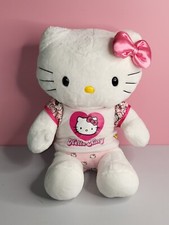 Hello Kitty Build A Bear Plush Pink Bow Sanrio 2006 Shirt And Bottoms