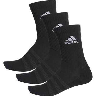 Adidas Herren Damen Trainings Tennissocken Sport Crew Socken 3er Pack DZ9357 Neu