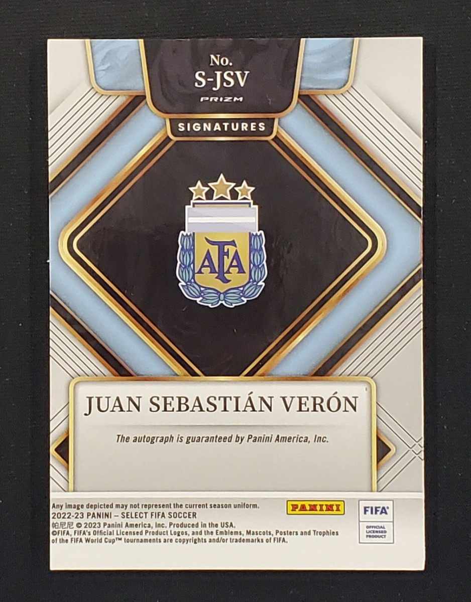 2022-23 Select FIFA Juan Sebastian Veron Signatures Auto