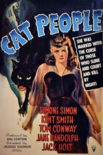 Decoration movie Poster.Home Room Interior design.Cat people film.6663