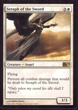 Seraph of the Sword - Rare - M14 Magic 2014 MTG LP