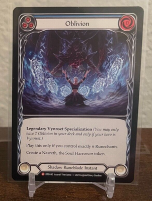 Oblivion [DTD142] (Dusk Till Dawn) Rainbow Foil