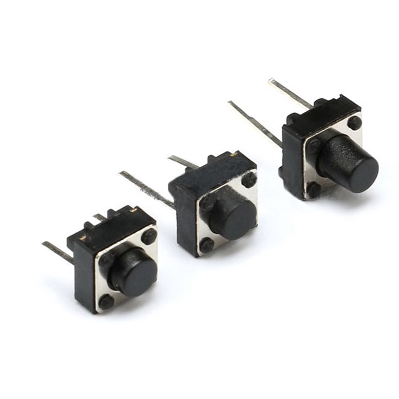 Push On Wire & Cable Connectors For Through Hole 200-Pack 6x6x5mm Tactile Push Button Switches - 4-Pin DIP, Momentary, Through-Hole 6x6x5mm DIP Switches