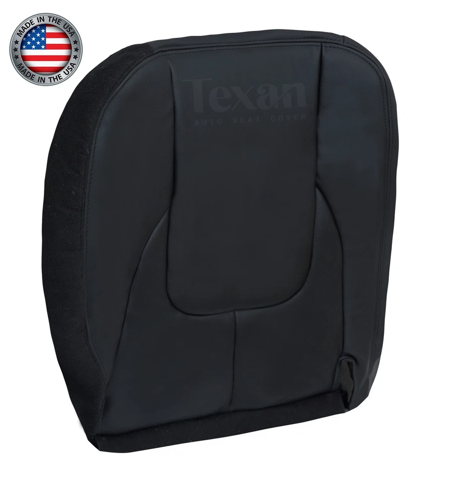 Cubierta de asiento de cuero gris oscuro para Dodge Ram 2500, 3500 Laramie 2003 parte inferior del conductor Foto 2 de 4