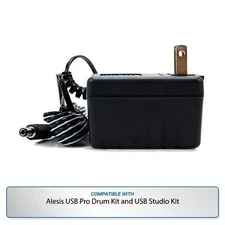 Alesis Power Adapter for USB Pro Drum Kit, USB Studio Kit PSU Cable Cord