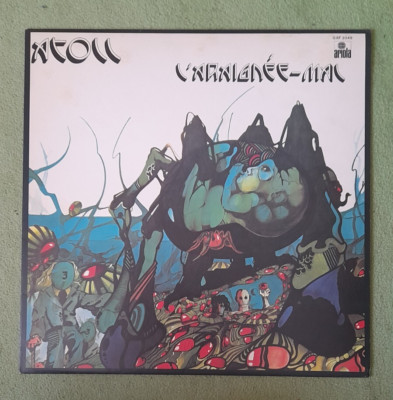 ATOLL L'Araignée-Mal JAPAN LP  Prog Yes Tai phong magma ange pulser
