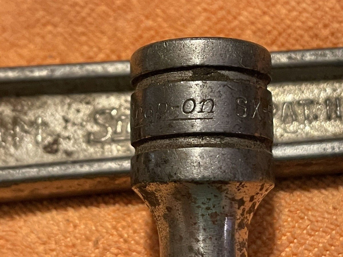 Vintage Snap-On No.71-M 1/2-Drive Ratchet & One (SX-5) 5in