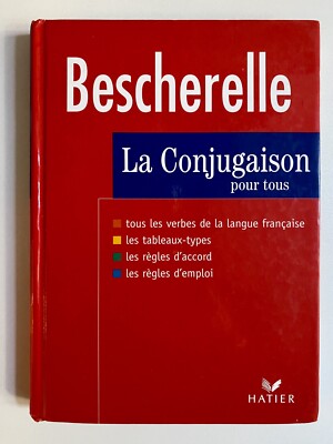 BESCHERELLE LA CONJUGAISON HATIER SCHULE UNI ÉCOLE FRANCAIS BUCH TOP GESCHENK