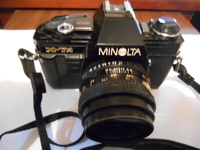 1985 Minolta X-7A Camera Clean Used Works | eBay