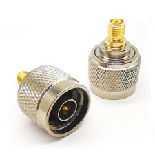 2PCS SMA to N Antenna AdapterN to SMA Coax Adapter SMA Female to N Male Coax ...