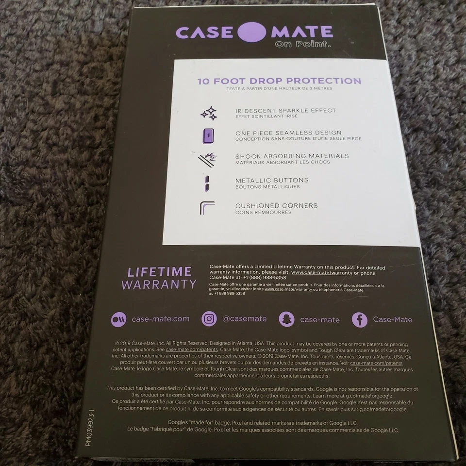 Новый матовый чехол для телефона Google Pixel 4 XL Twinkle Stardust - Изображение 2 из 2