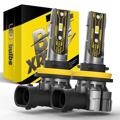 H11 9005 LED Headlight Bulbs Kit 6500K White 20000LM High Low Beam Super Bright - Picture 2 of 13