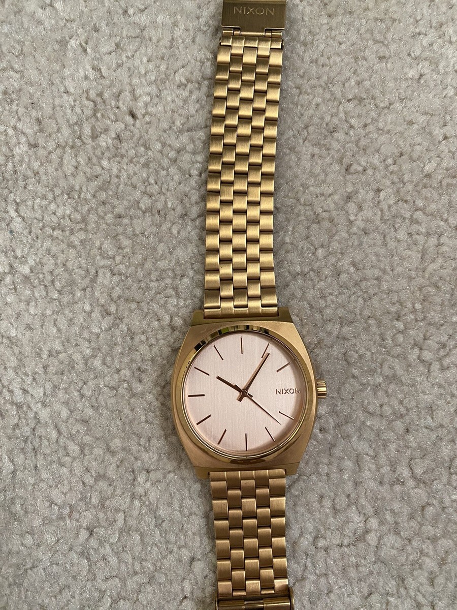 Nixon Time Teller Watch Rose Gold | eBay
