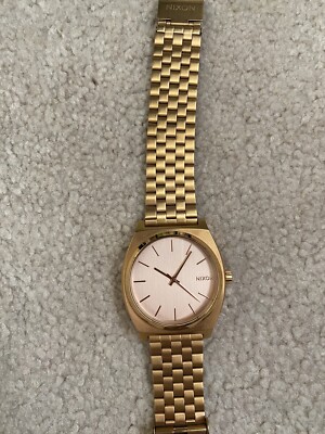 Nixon Time Teller Watch Rose Gold | eBay
