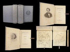 1890 Jefferson Davis 1st ed Memoir of Confederate States of America President