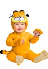 Garfield Infant Orange Cat Fancy Dress Up Halloween Baby Toddler Child Costume