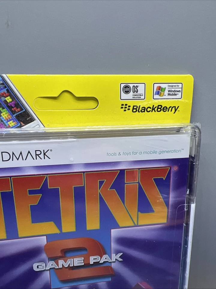 Vintage Tetris Game Pak 2 BlackBerry OS Devices & Windows Mobile Pocket PCs New - Image 2 of 4
