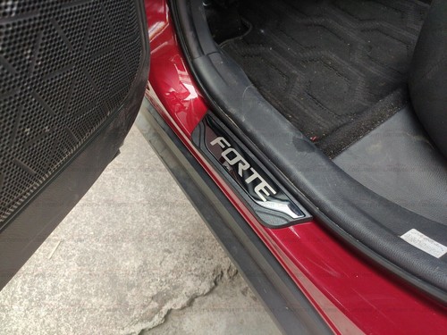 For Kia Forte Accessories Door Sill Cover Strip Protector Car Sticker Guard Trim - Bild 3 von 13