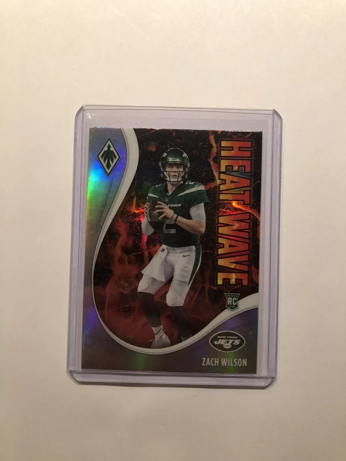 2021 Panini Phoenix Heat Wave #14 Zach Wilson RC ROOKIE