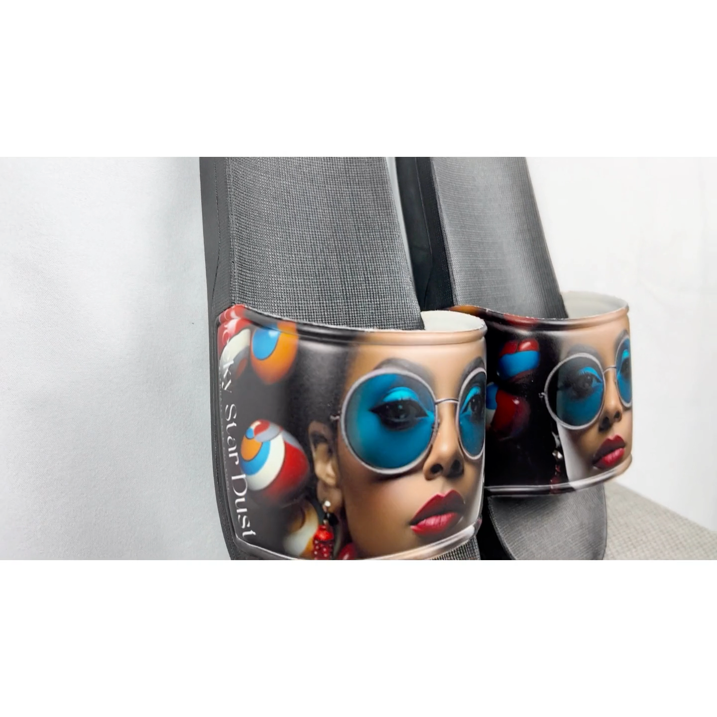 SAOLA Sandali donna slide retrò edizione limitata suola nera