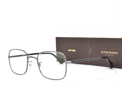 G1N without tags Oliver Peoples EYEGLASSES GREY SILVER 4821145 REDFIELD 5041 BLA