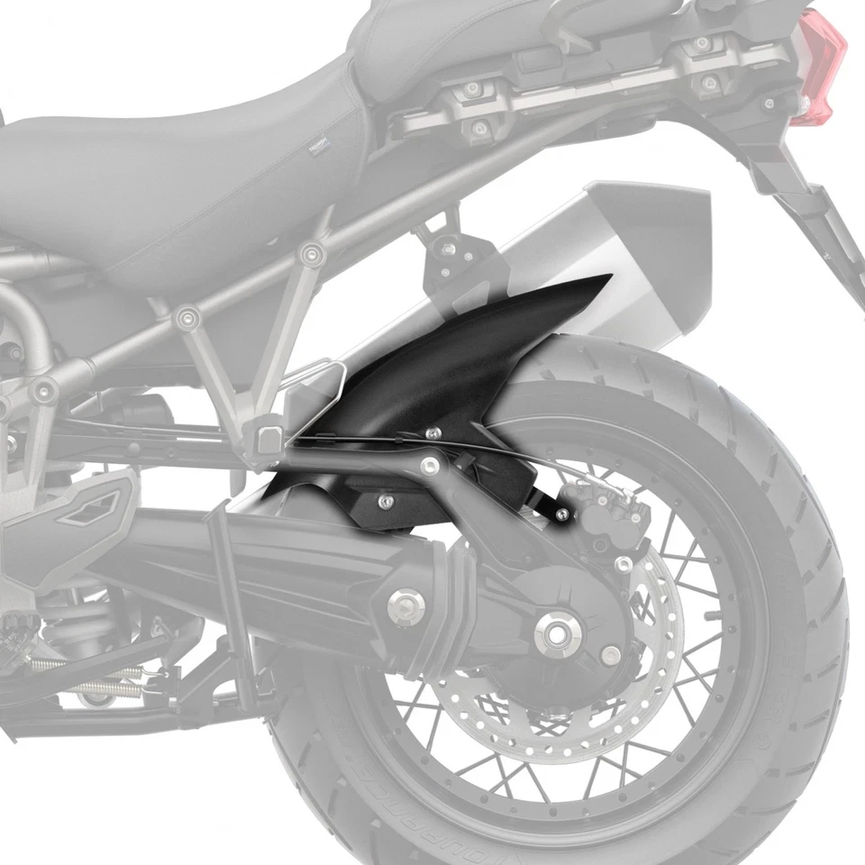 Guardabarros trasero/abrazo negro mate Triumph Explorer 1200 2012-2015 Foto 2 de 2