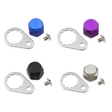 Fishing Reel Nuts Caps Screw Bearing Cover for M7 Handle Knob Locking Plate