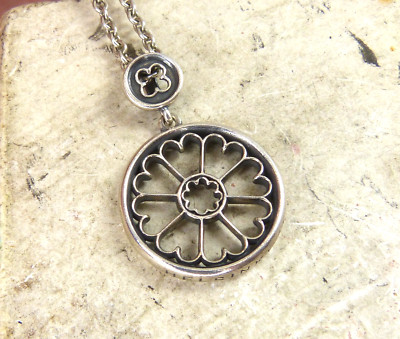Kalevala Koru Sterling Silver Necklace / Pendant Helsinki 17 Vessa Nilsson